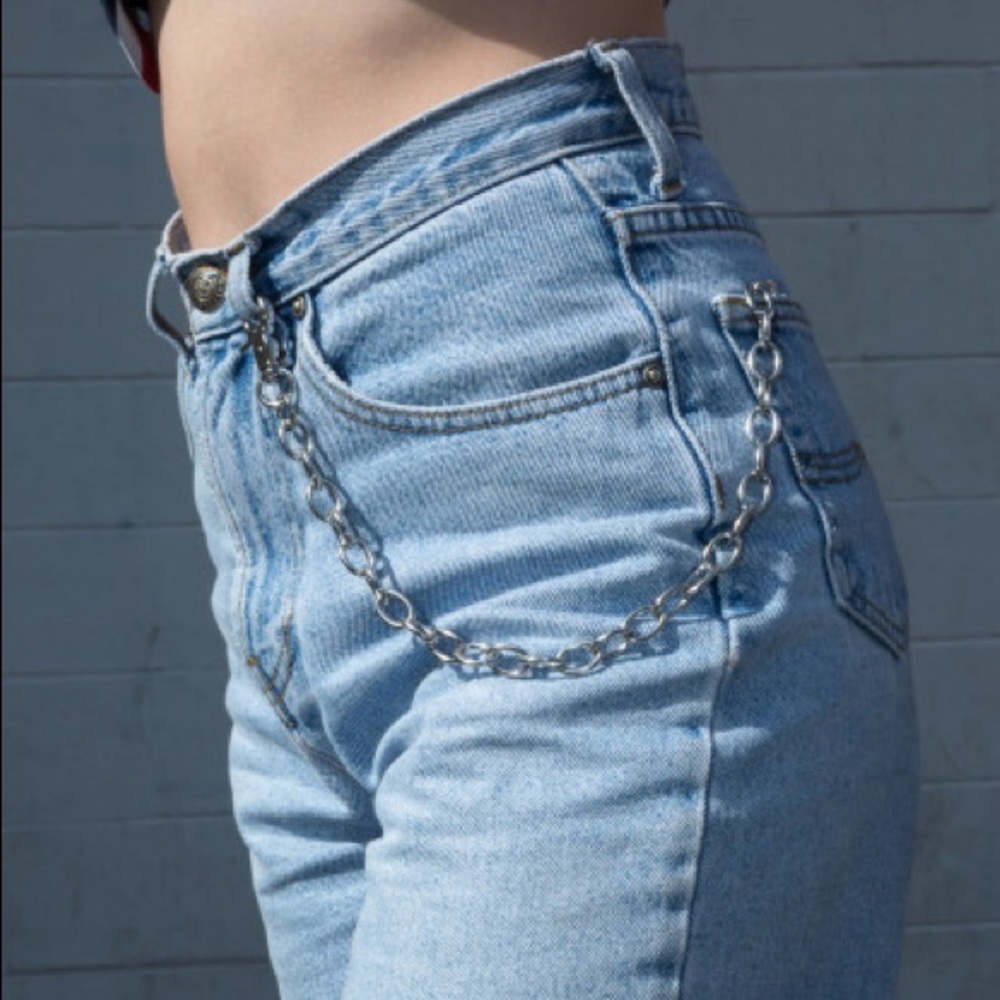 Brandy Melville Silver Wallet Chain